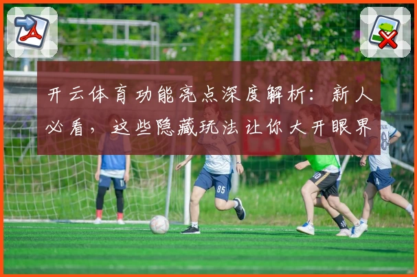 开云体育功能亮点深度解析：新人必看，这些隐藏玩法让你大开眼界